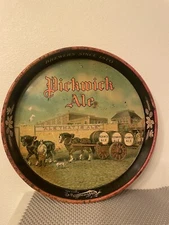 1935 Pickwick Ale Boston Massachusetts Beer Tray