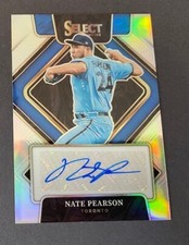 Nate Pearson 2022 Panini Select Signatures Auto S-NP Toronto Blue Jays /99