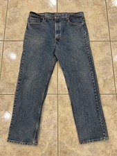 Vtg 90s 1993 Mens 40X30 Levi's 505 Denim Regular Fit Jeans Pants Actual 38X30 