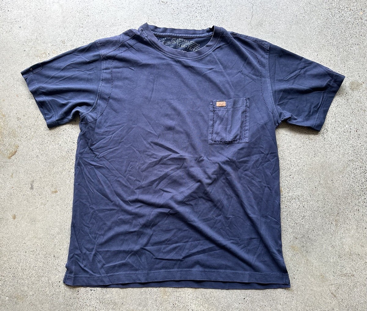 Diesel Project Liquid Space Experiment Navy Blue Cotton