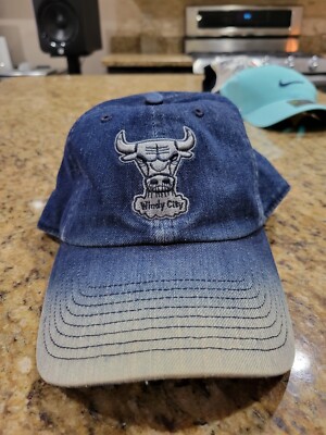 CHICAGO BULLS DENIM HAT SAMPLE 47  