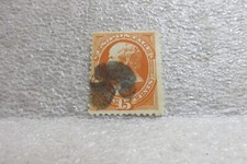 1870-1871 U.S. 15c CANCELLED DANIEL WEBSTER SCOTT #152