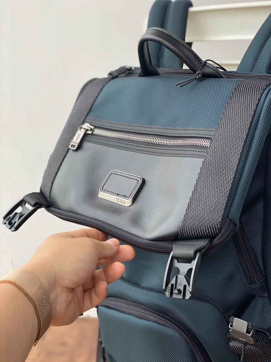 TUMI Alpha Bravo LARK Backpack Navy Durable and Stylish Bag