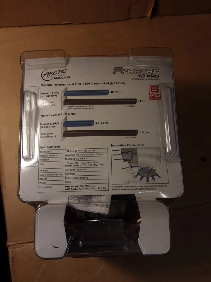 Arctic Freezer 13 Pro CPU Cooler - 120mm - Image 3 of 4