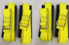 4pc Snow Mud and Sand Tire Traction Chain Straps Device For Trucks & Large SUV