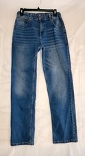 Tommy Hilfiger Boys Revolution Slim Stretch Blue Jeans Size 20 Straight Leg