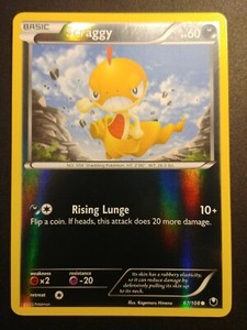 Scraggy 67/108 - Reverse Holo Mirror Exclusive Promo - B&W Dark Explorers - NM