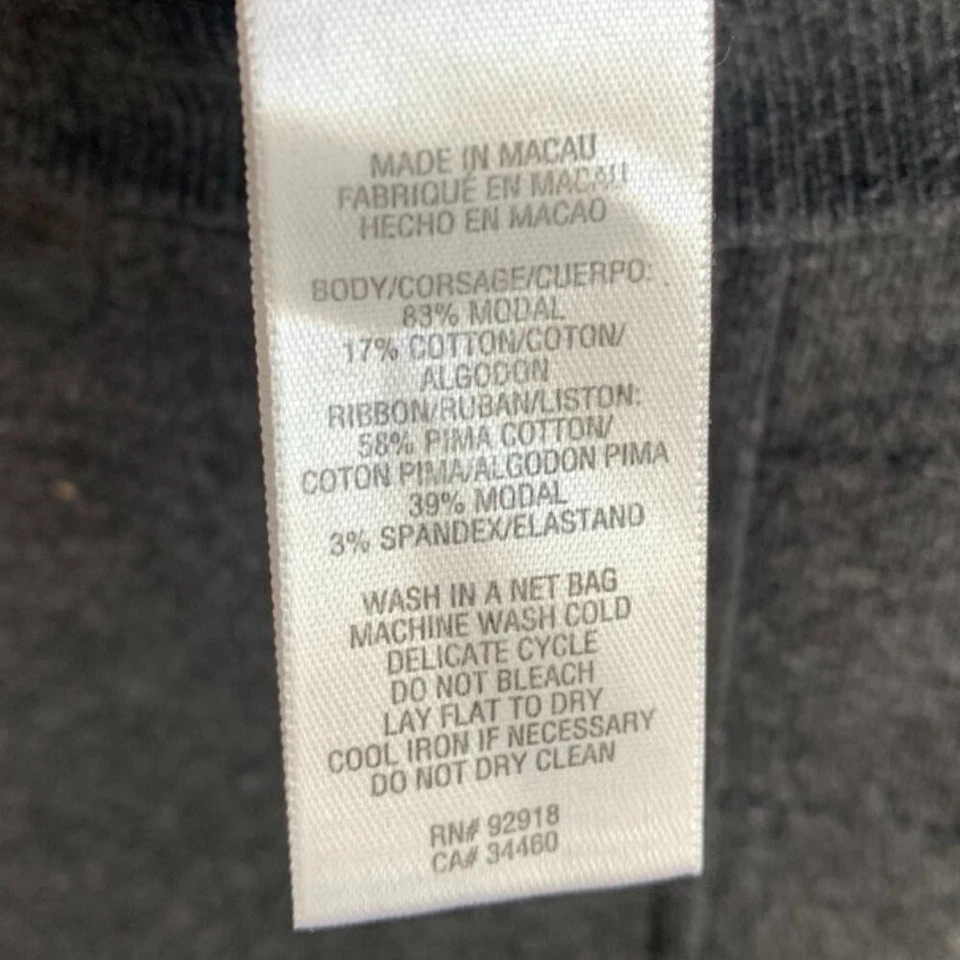 Pantalones de salón cargo Juicy Couture gris oscuro talla XL Foto 4 de 4