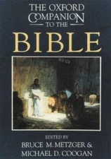 The Oxford Companion to the Bible (Oxford Companions) - Hardcover - GOOD