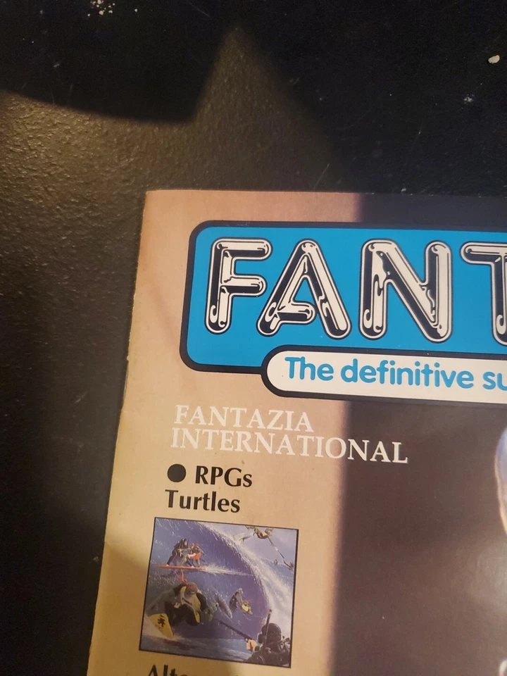 FANTASYAZIA #3 1990 журнал ROBOCOP 2 w плакат TMNT токсичный мститель RPG Фрэнк Миллер - Изображение 2 из 4