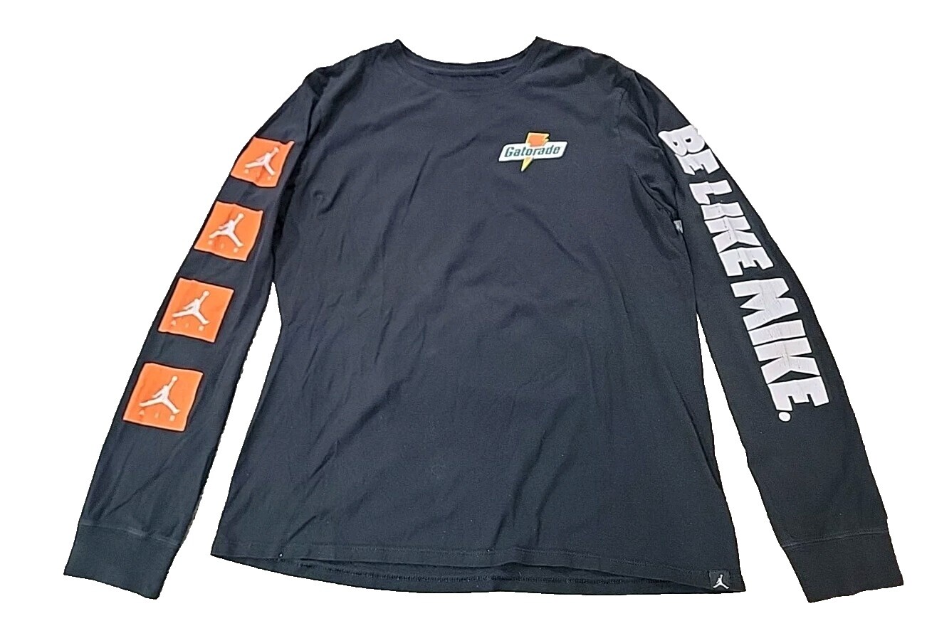 Mike Gatorade Jordan Shirt Grey Best Gatorade Be Like Mike Long