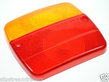 2 X AJBA REPLACEMENT TRAILER LIGHT LENS FP11 FIT TO DAXARA ERDE HALFORDS 127 146
