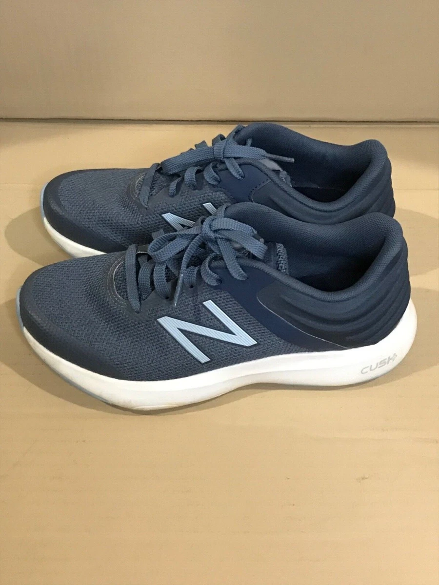 Womens New Balance Cush plus athletic shoes size 7.5 blue