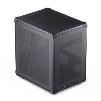 Jonsbo C6 Micro-ATX Gehäuse - Schwarz