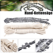 48" High Reach Limb Handkettensäge Set w/ Seilwurf Gewichtstasche 65 Manganstahl