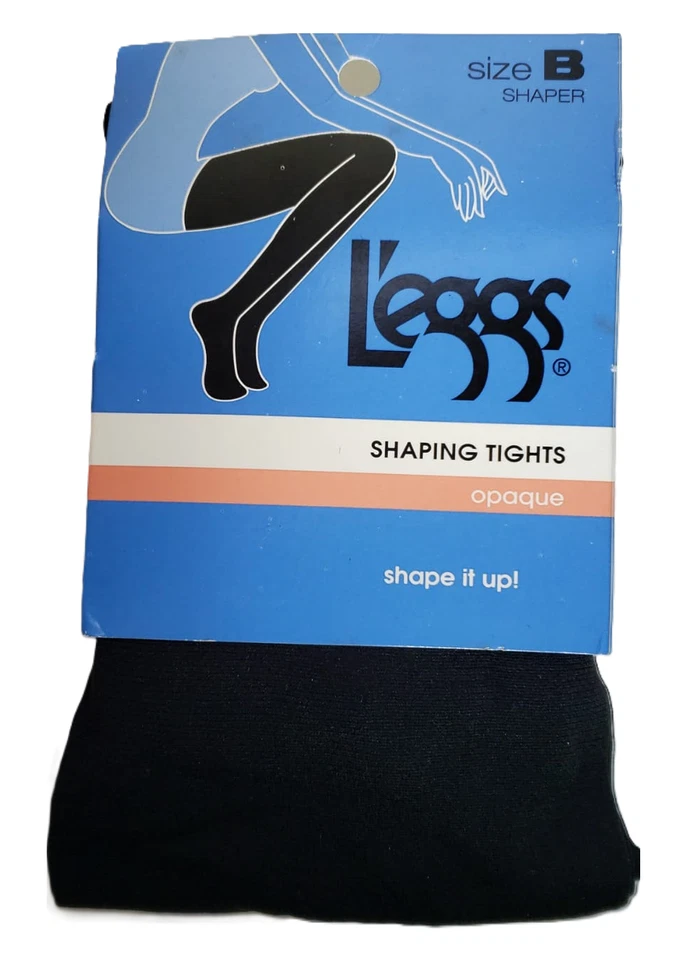 Conjunto de 10 Medias Legggs Informales Para Mujer Negras Opacas Modeladoras para Cuerpo Talla B Foto 2 de 4