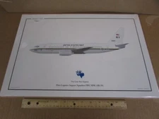 VR-59 LONE STAR EXPRESS C-40 Clipper US NAVY Squadron Aviation Art Print