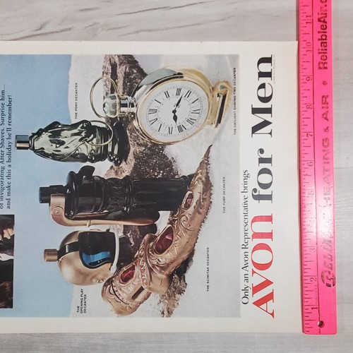 1968 Ad Avon Christmas Cologne After Shave Men Ephemera Print Advertisement - Picture 12 of 12