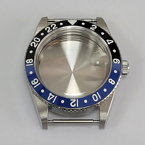 Estuche de reloj de acero 39 mm piezas de reloj de rotación unidireccional para movimiento NH34/35/36 - Imagen 9 de 11