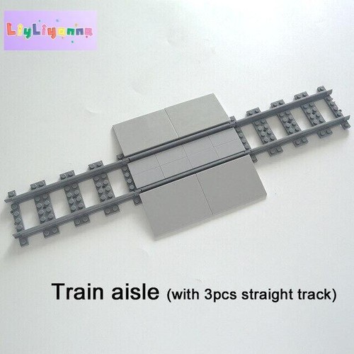 Station Tracks Railway Buffer MOC Kit Train Building Blocks Sets - 37 Sets! - Picture 24 of 44
