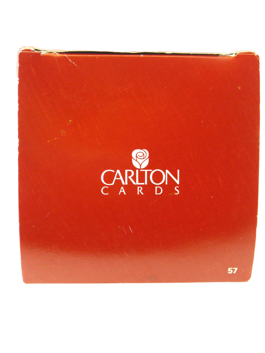 CARLTON CARDS HEIRLOOM ORNAMENT COLLECTION - CHRISTMAS MADE SIMPLE