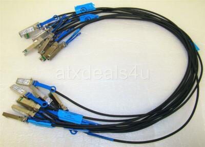 Intel G37261-001 SFP+ 10GIG Direct Attach 30AWG 3FT Cable Assembly Lot of 10