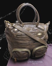 LIEBESKIND Ledertasche TASCHE Schultertasche LEDER Shopper HENKELTASCHE Top 3260