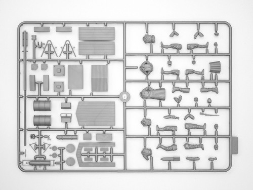 ICM 48804 Plastic model kit Scale 1:48 Bf-109F-4 with German Luftwaffe personnel - Picture 3 of 24