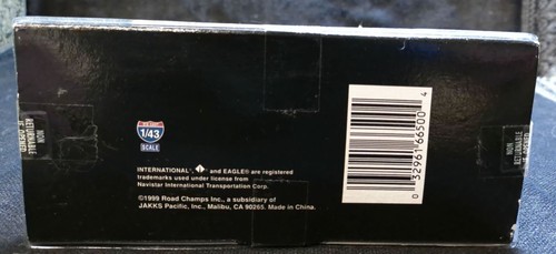 ROAD CHAMPS FIRE TRUCK 1:43 PUMPER NEW ORLEANS RED DIE-CAST COLLECTIBLE NEW - Picture 5 of 5