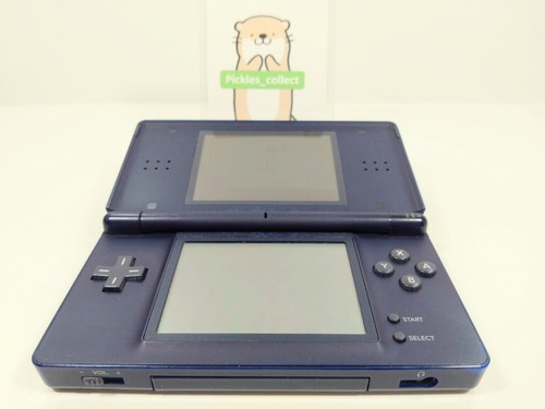 DS Lite Esmalte Azul Marino USG-001 con Cubierta Conexión GBA Probada Nintendo DS 0415F - Imagen 5 de 14