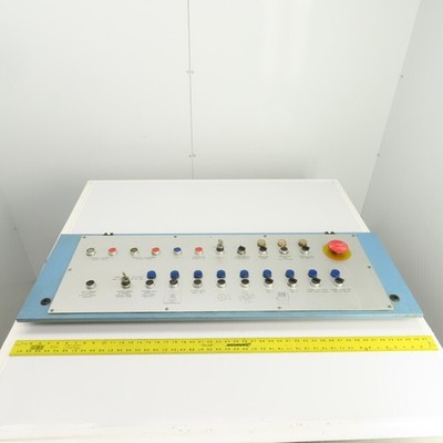 Sinico Operator Control Panel W/ E-Stop, Selector & Push Switches Indicators