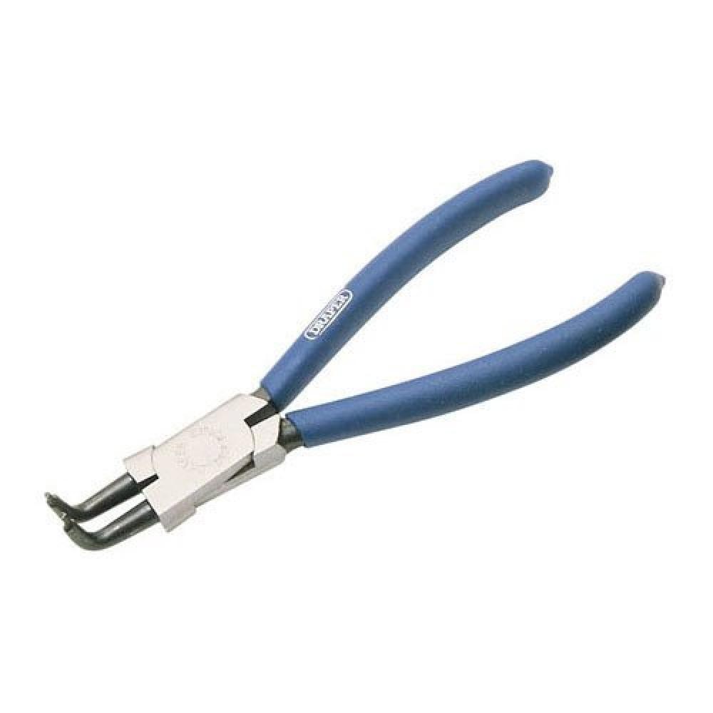 (TG. 130 mm) Draper 56415 130 mm-Pinze per seeger, curvatura interna, con punte