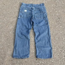 Vintage 90’s Lee Riveted carpenter work USA Made Retro Jeans - Size: 36