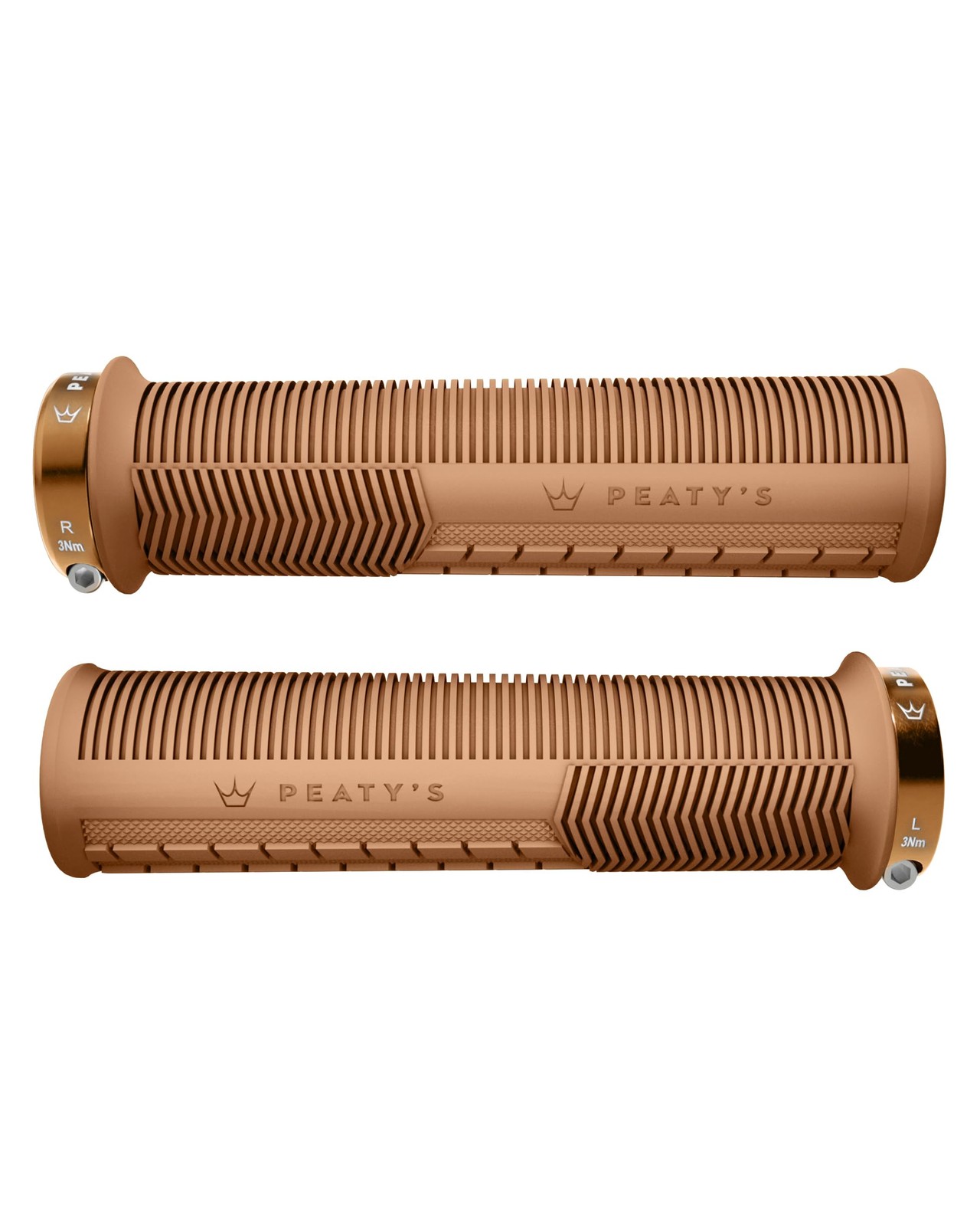 Peatys Monarch Grips - Mushroom or KnurlThick or Thin - Trail Comfort Durable 7590₽