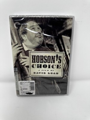 David Lean's HOBSON'S CHOICE (Criterion DVD, 1954); C LAUGHTON.  Sealed, new.