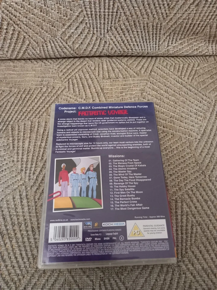 Fantastic  Voyage - The Complete series  Dvds,  368 mins - Image 2 of 4