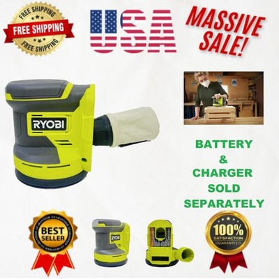 ONE+ 18V Lithium-ion 5'' Random Orbit Sander, Vibration Control for Comfort