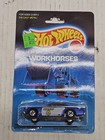 Hot Wheels 1988 Workhorses SHERIFF PATROL #9526 in Blue NIP Nice Paint!