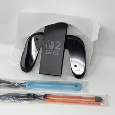 Nintendo Switch 2 Controller Straps & Comfort Grip Joy-Con Accessory Bundle OEM