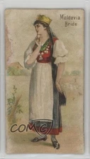 1887 Marburg Greenback National Costumes Tobacco N407 Moldavia Bride 0d08