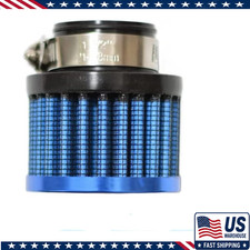 25mm Air Intake Filter 1 Inlet Dia Universal Cone Adjustable Clamp Bstyle Blue 25mm Air Intake Filter 1 Inlet Dia Universal Cone Adjustable Clamp Bstyle Blue