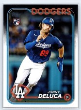 2024 Topps #233 Jonny DeLuca RC - Los Angeles Dodgers