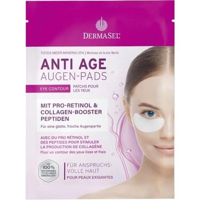 2x DERMASEL Totes Meer Anti-Age Augen-Pads 1 P