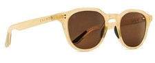 NEW KAENON SUNGLASSES PACIFICA IVORY with ULTRA BROWN POLARIZED Lenses