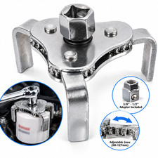 Universal Heavy Duty 2 Way Oil Filter Wrench Remover Tool Fully Adjustable 3 Jaw Universal Heavy Duty 2 Way Oil Filter Wrench Remover Tool Fully Adjustable 3 Jaw