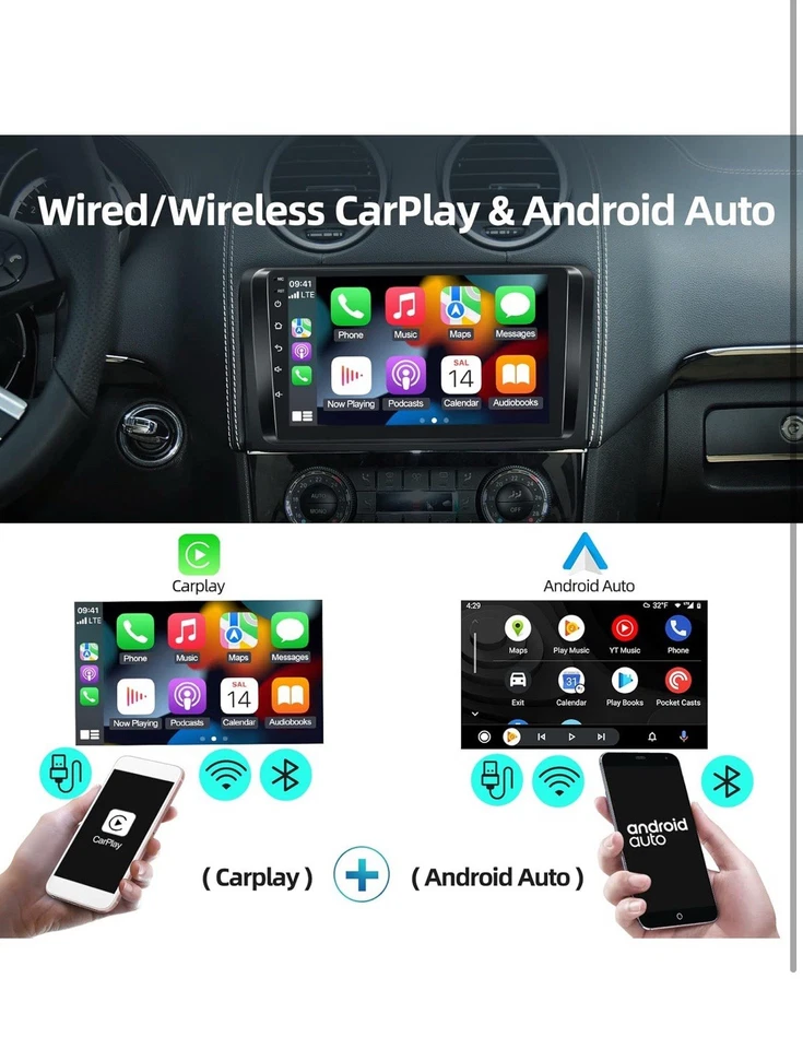 Car Radio for Mercedes Benz GL ML Class W164 X164 ML350 ML500 ML280 GL320... - Image 3 of 4