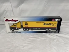 Corgi Race Image Slick 50 NHRA 1:64 Scale Transporter Rickie Smith 