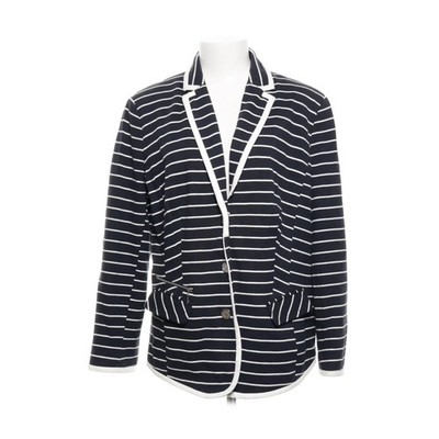 Canda Premium, Blazer, Größe: 46, Schwarz/Weiß, Polyester, Streifen, Damen #q8N