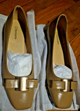 C.Paravano Women's Ballet Flats Bowknot Square Toe Size US 8 EU39