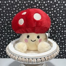 Amanita Mushroom Palm Pal Soft Plush Toy - nwt - SHIPS SAME DAY
